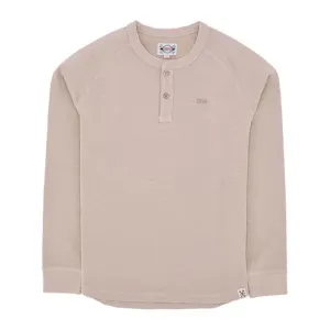 13 And A Half Magazine Waffle Jersey Sand