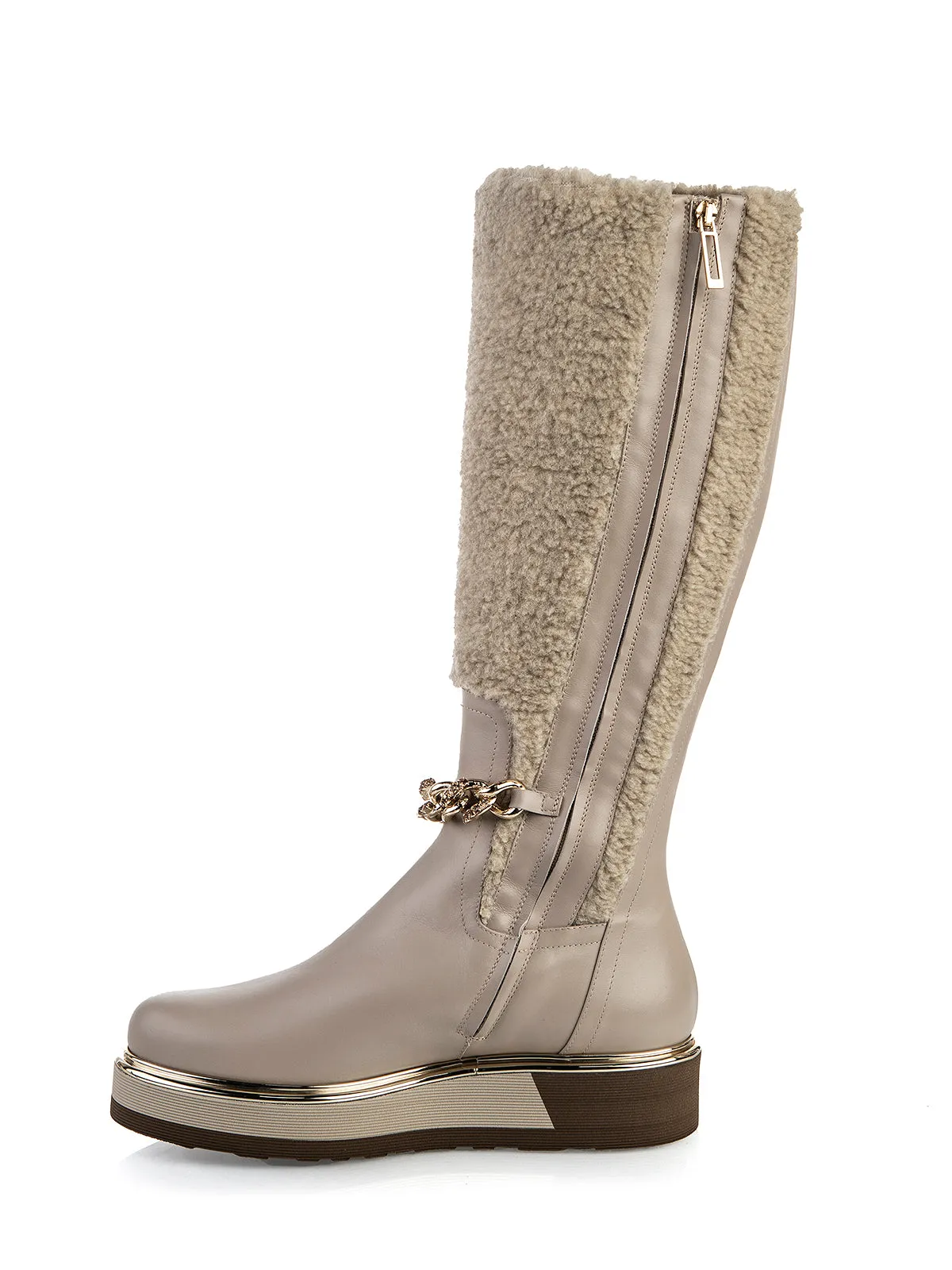 8747 Marino Fabiani Boots / Beige