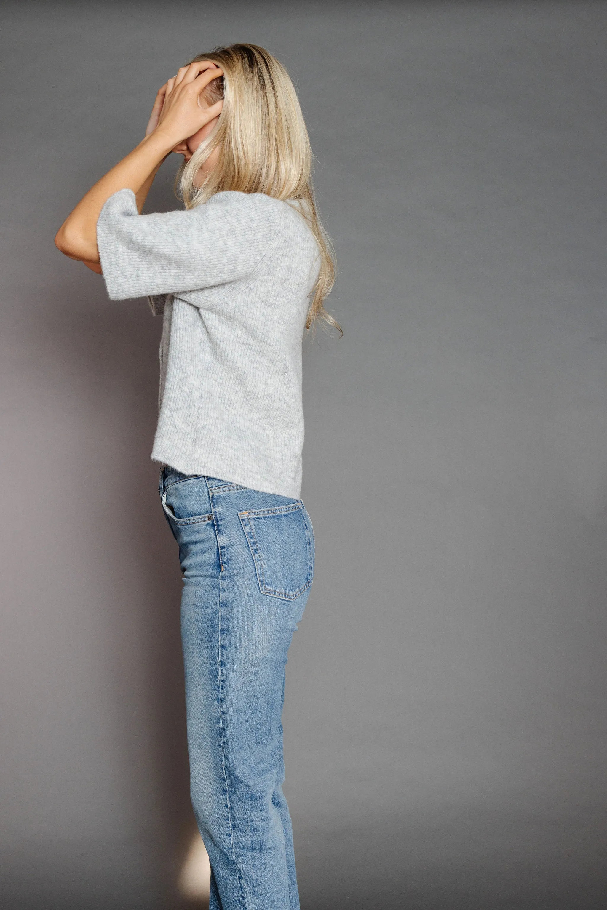 Alexia Cardigan in Grey