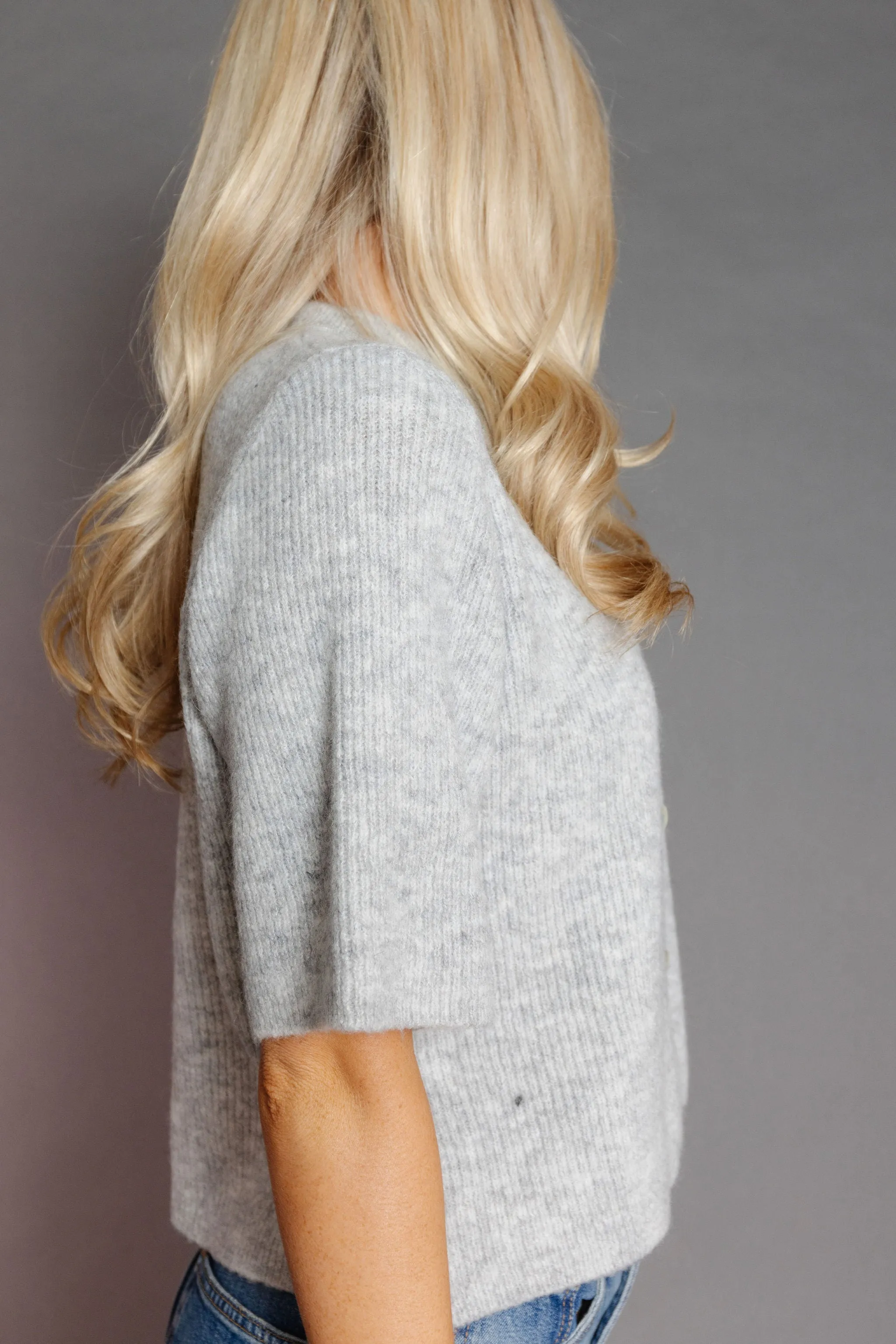 Alexia Cardigan in Grey
