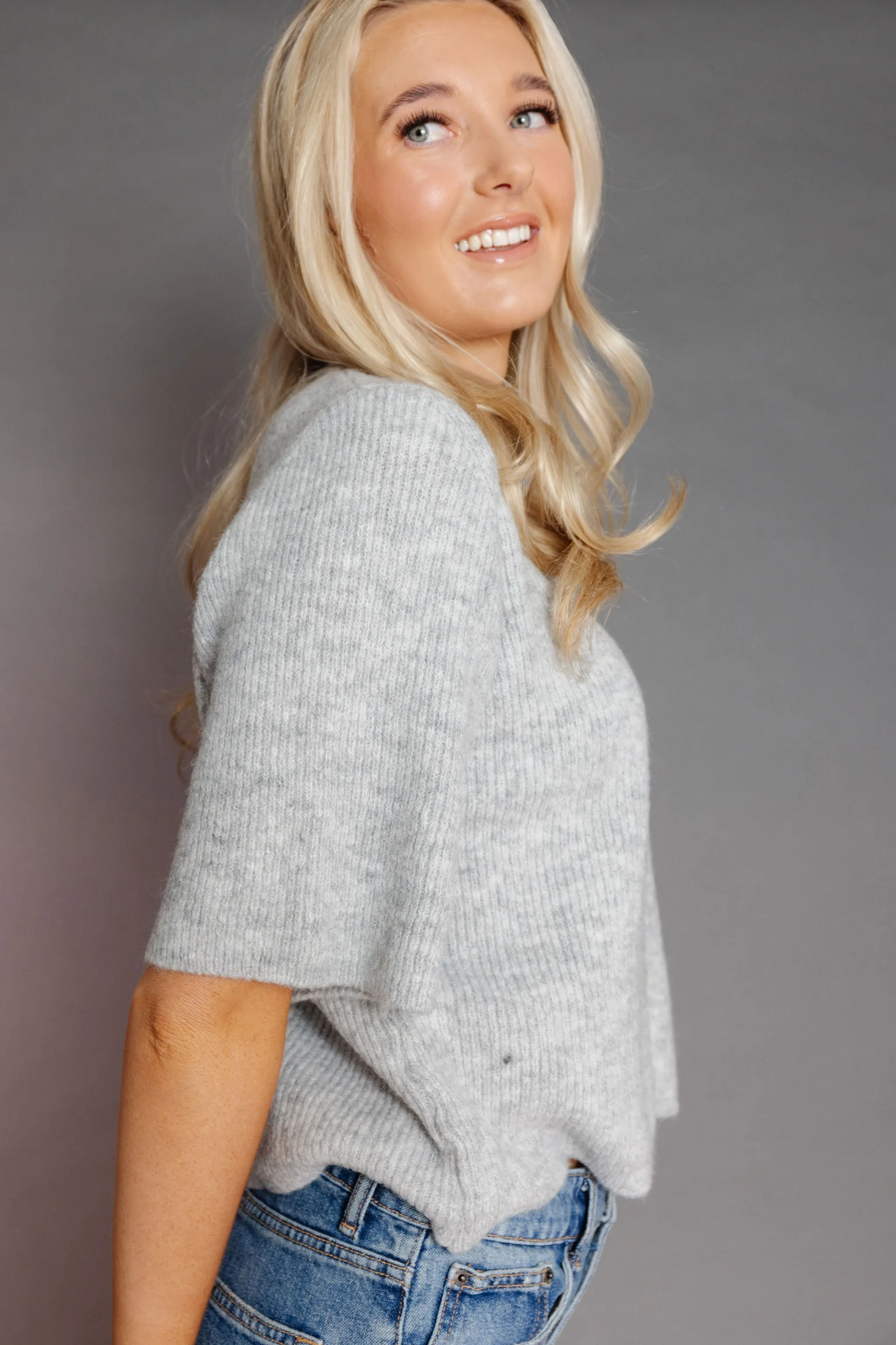 Alexia Cardigan in Grey