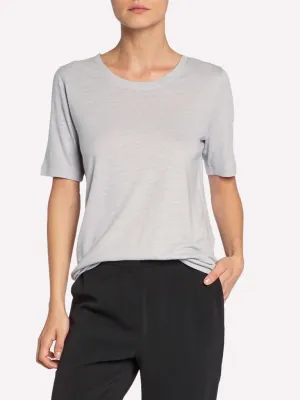 Brochu Walker- Kayden Tee Shirt in Crescent Grey