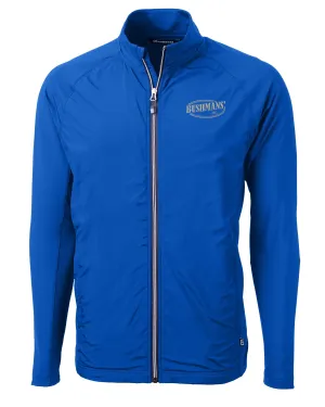 Cutter & Buck Tall Adapt Eco Knit Hybrid Recycled Full Zip Jacket