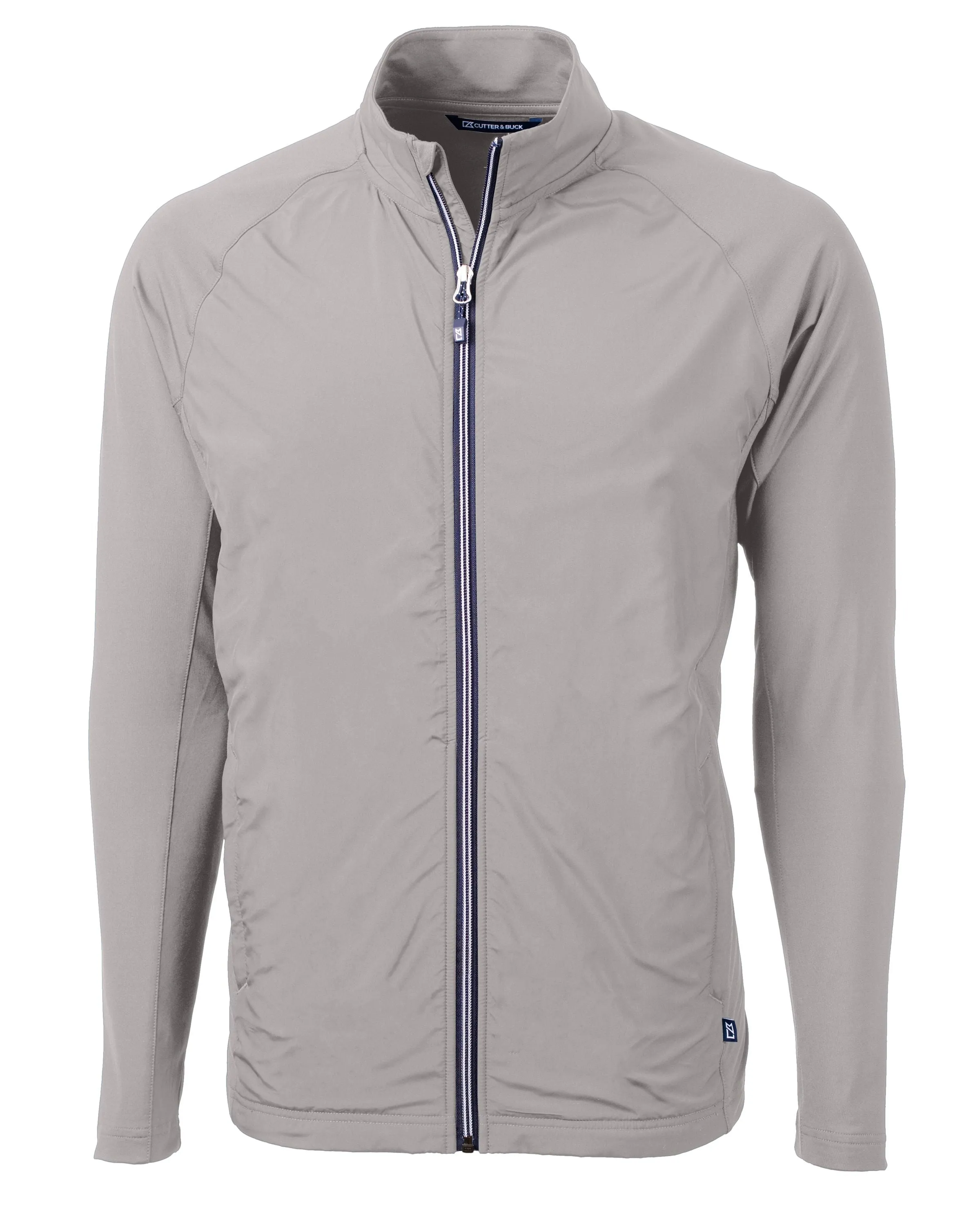 Cutter & Buck Tall Adapt Eco Knit Hybrid Recycled Full Zip Jacket