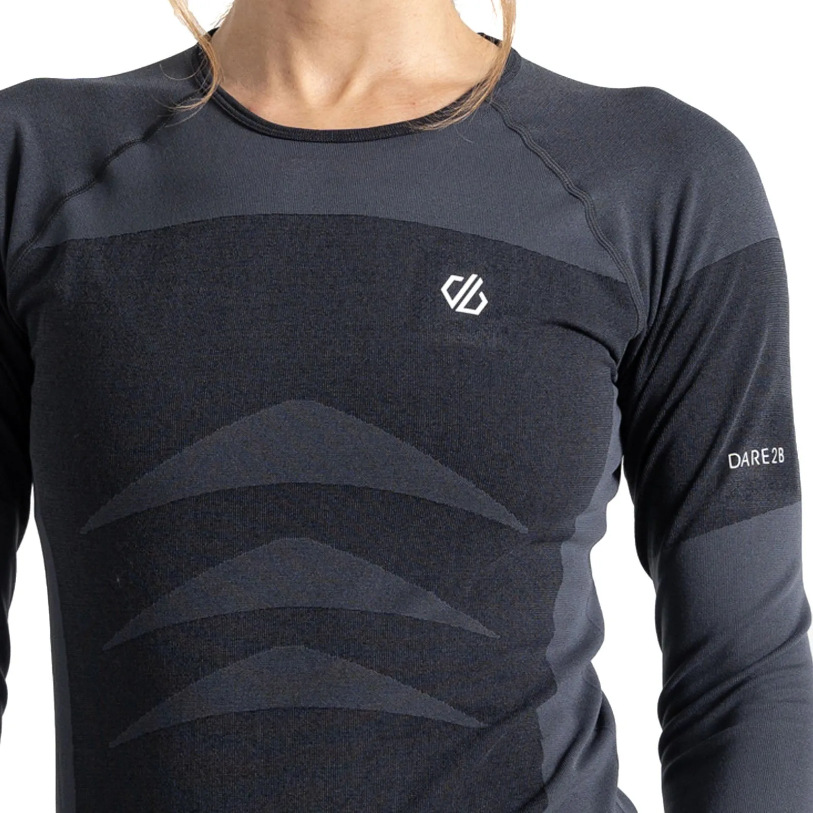 Dare 2b Womens In The Zone Long Sleeve Thermal Baselayer Top - Black