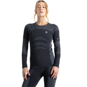 Dare 2b Womens In The Zone Long Sleeve Thermal Baselayer Top - Black