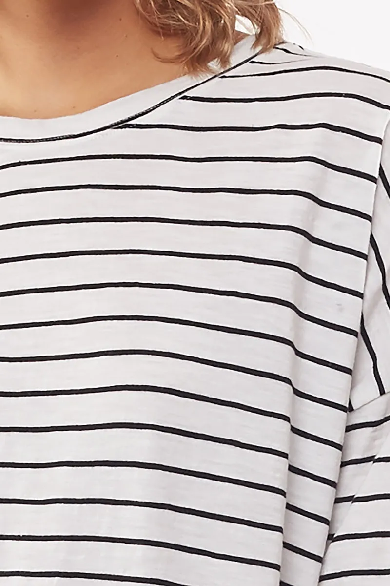 Elm - Fundamental Mazie Sweat - Navy Stripe