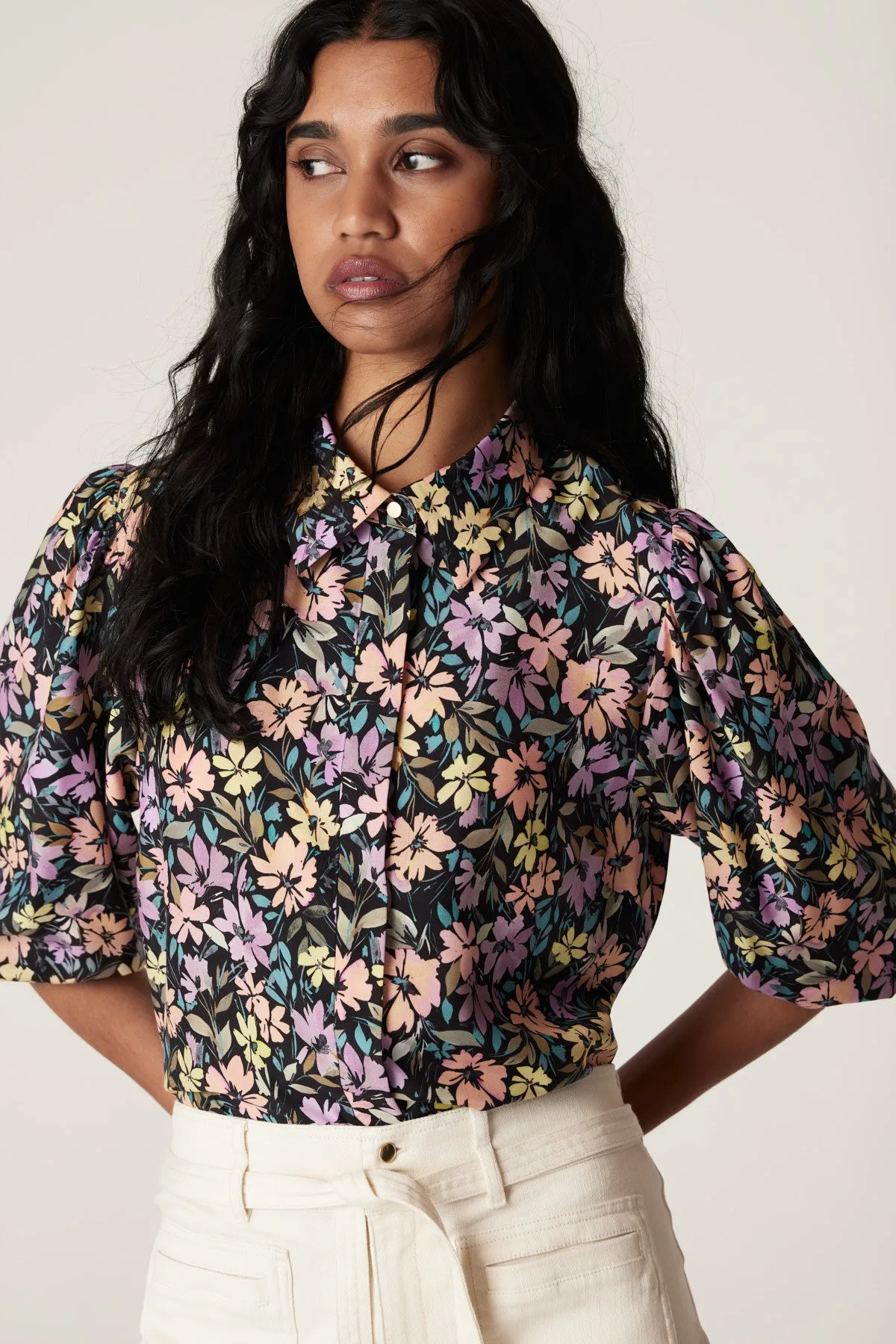Flora Blouse - Flora Print