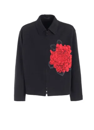 FLOWER PRINT BLOUSON "DAHLIA"