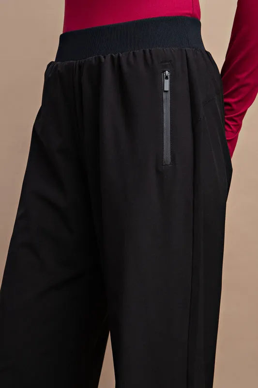 Heavy Fleece Straight Windbreaker Pants