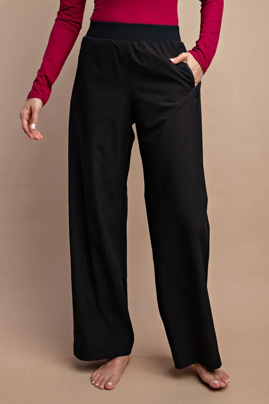 Heavy Fleece Straight Windbreaker Pants