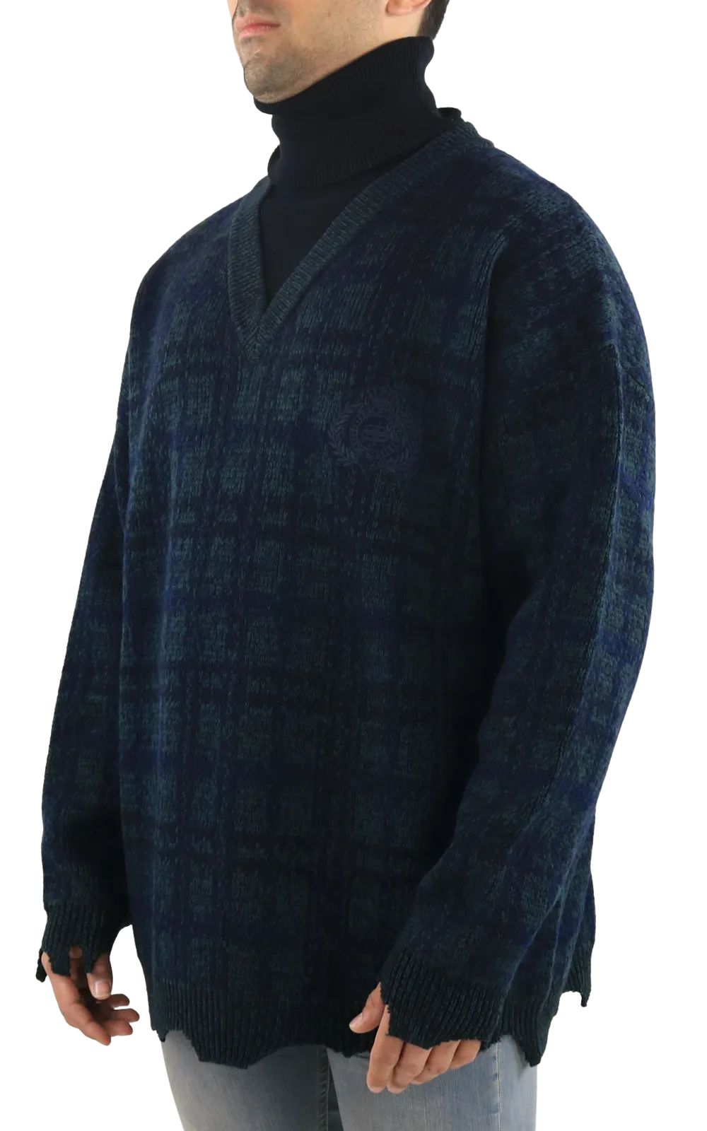 Heren Layered Turtleneck