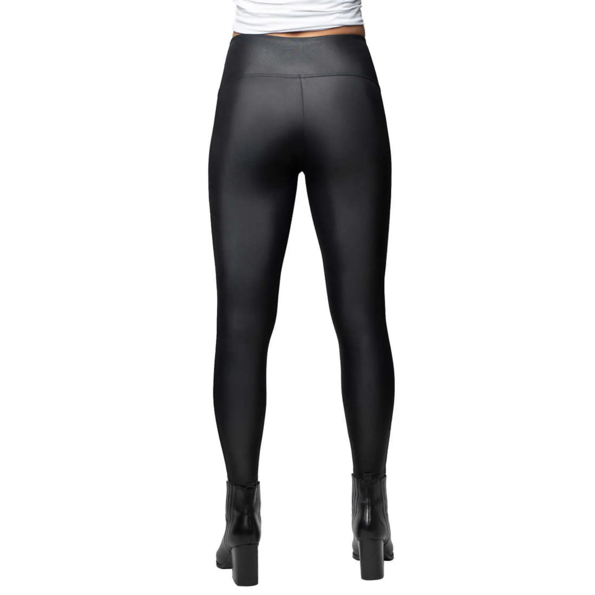 Jane and Bleecker Women's High Rise Soft Faux Leather Leggings
