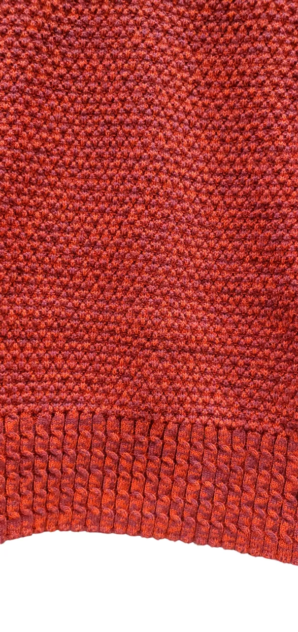 Lands End Women's Long Sleeves Knitted V-Neck Sweater