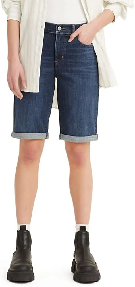 Levi's Women's Bermuda Shorts - Lapis Midnight Short