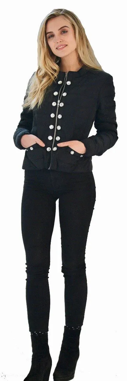 Lia Rhinestone Jacket
