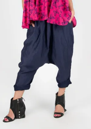 Linen Harem Pants DANIELA