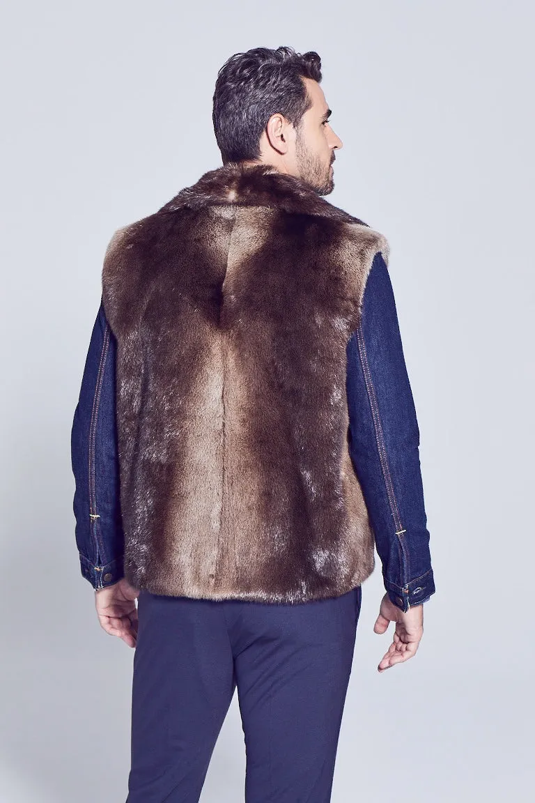 Men's Baron Otter Fur Vest