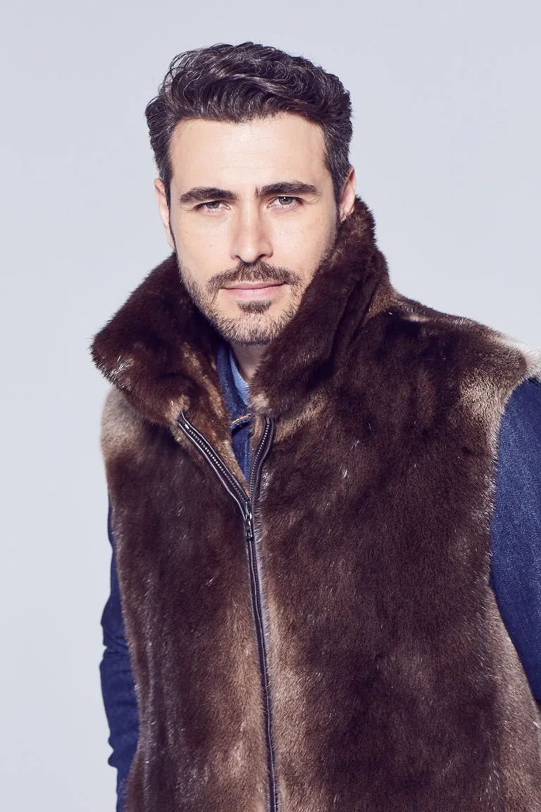 Men's Baron Otter Fur Vest
