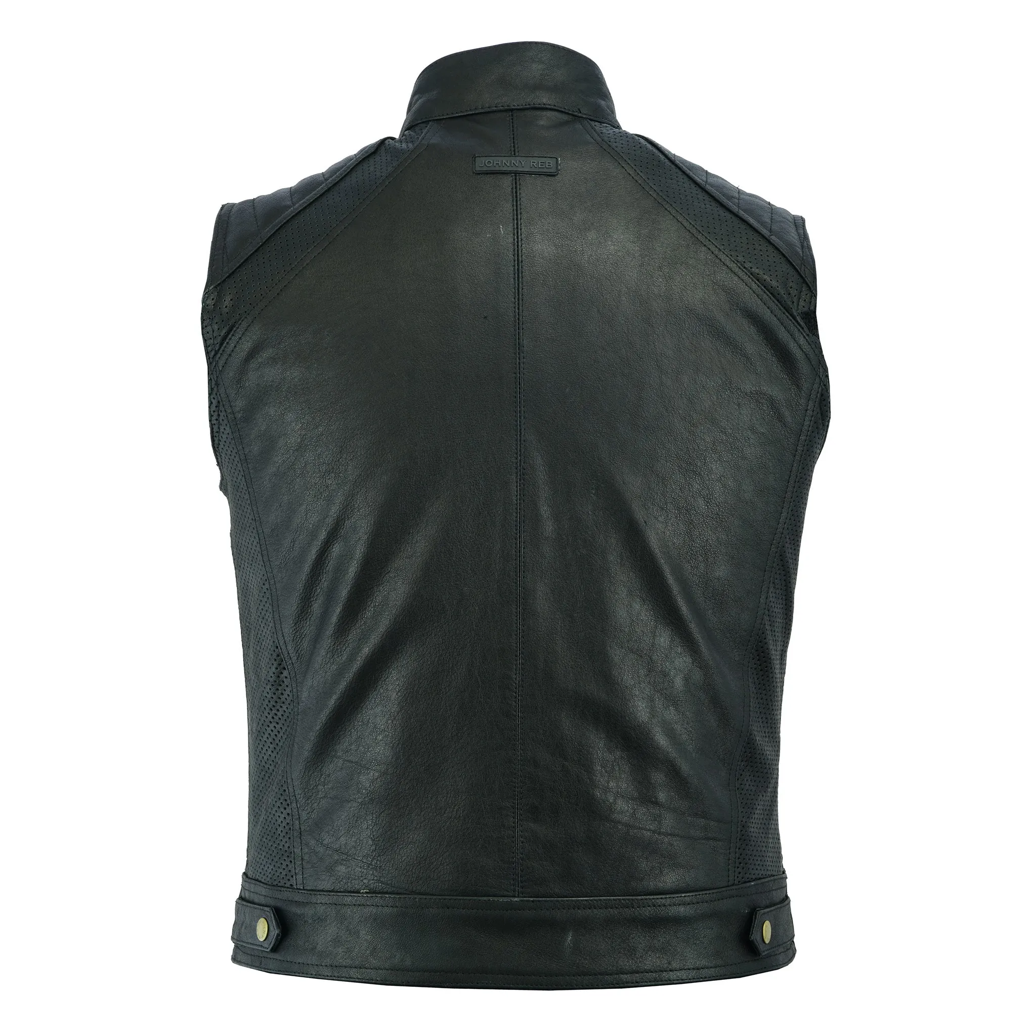 Men's Botany Vintage Leather Vest