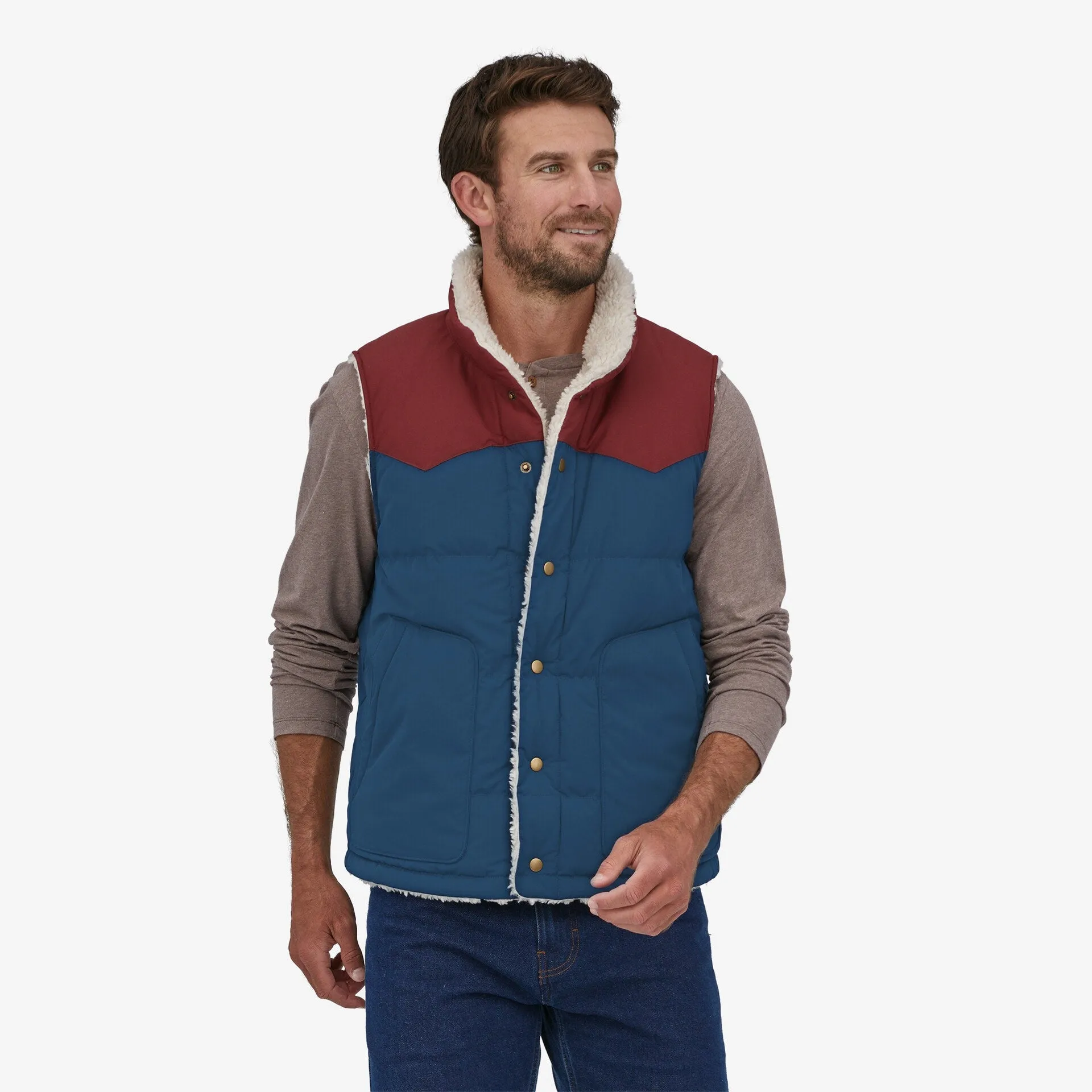 Men's Reversible Bivy Down Vest (Past Season)
