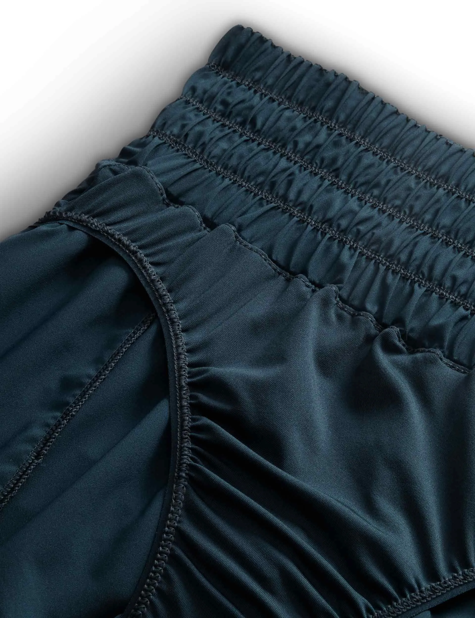 One Ultra High 3" Brief-Lined Shorts - Armory Navy/Reflective Silver