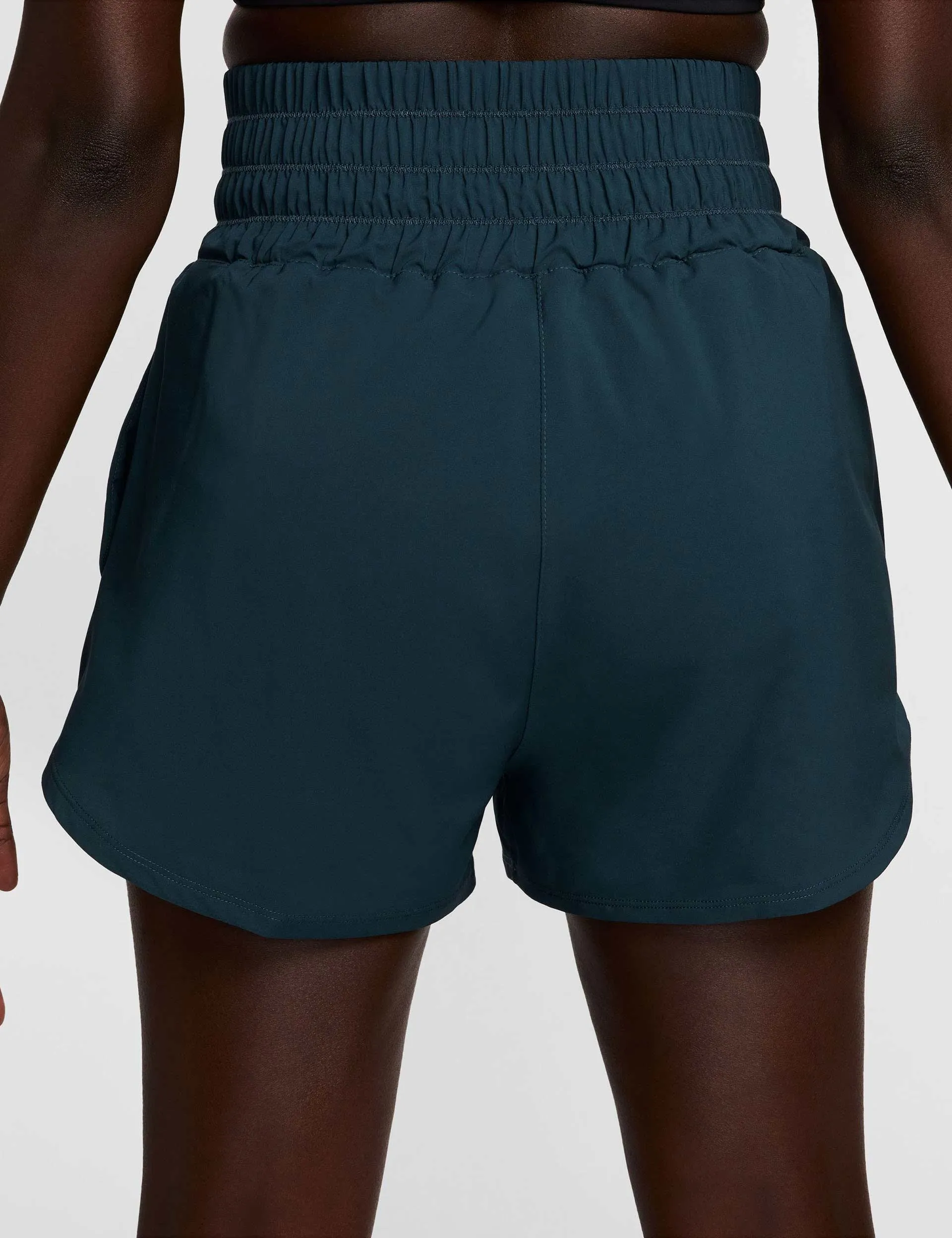 One Ultra High 3" Brief-Lined Shorts - Armory Navy/Reflective Silver