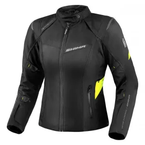 RUSH 2.0 LADY YELLOW FLUO - Women's Waterproof Motorcycle Jacket
