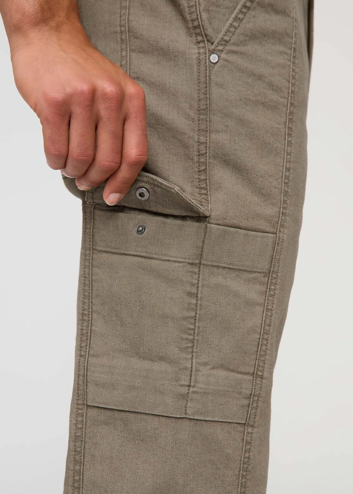 Stretch Canvas 7 Pocket Pant - Teak