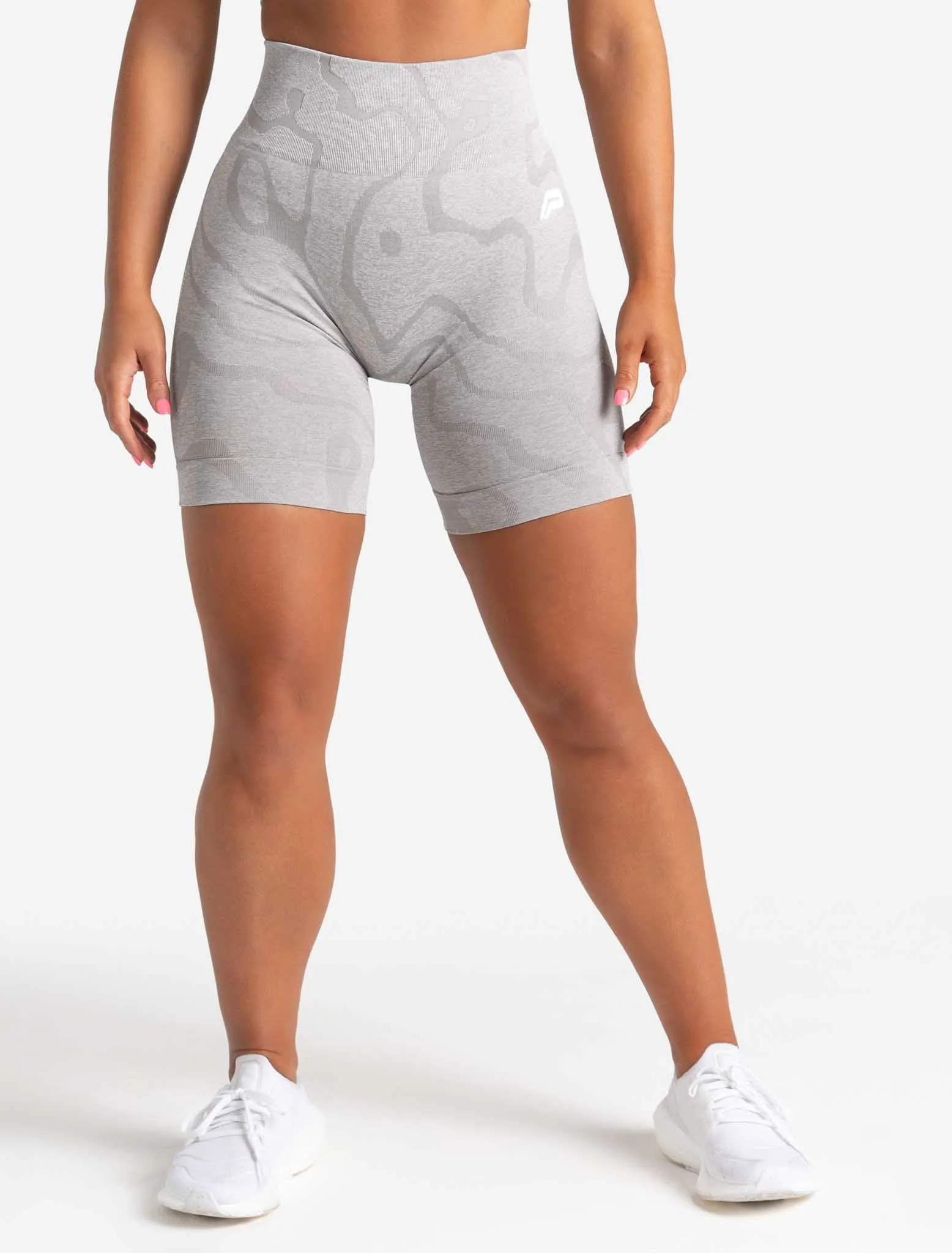 Sustainable Seamless Shorts - Cloud Grey