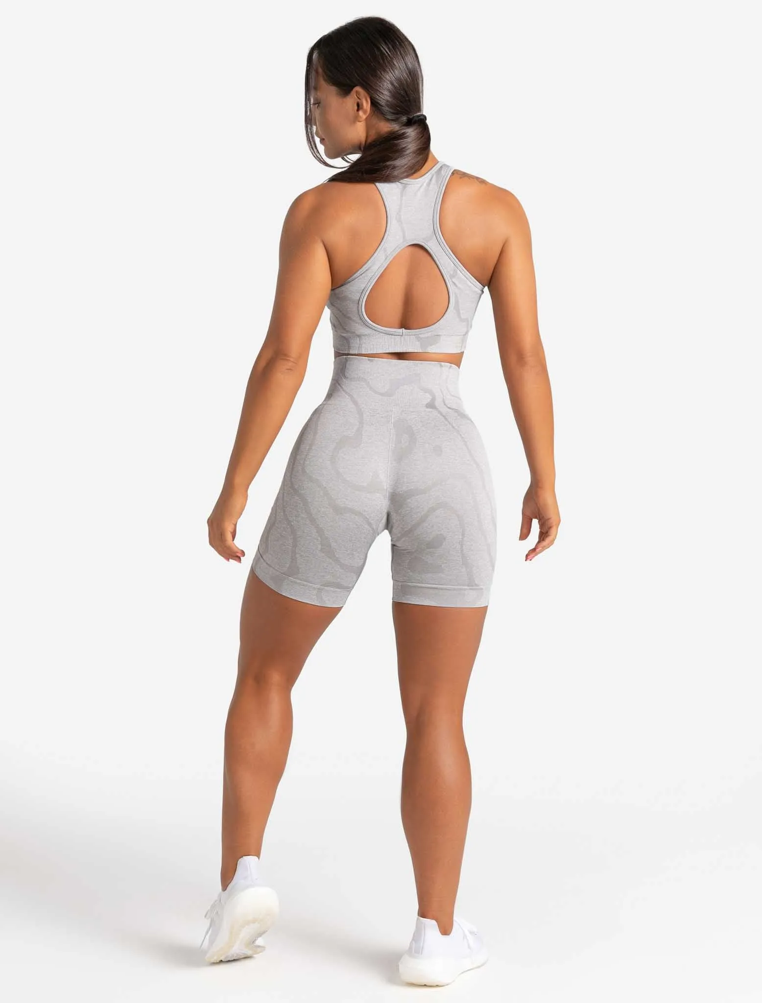 Sustainable Seamless Shorts - Cloud Grey