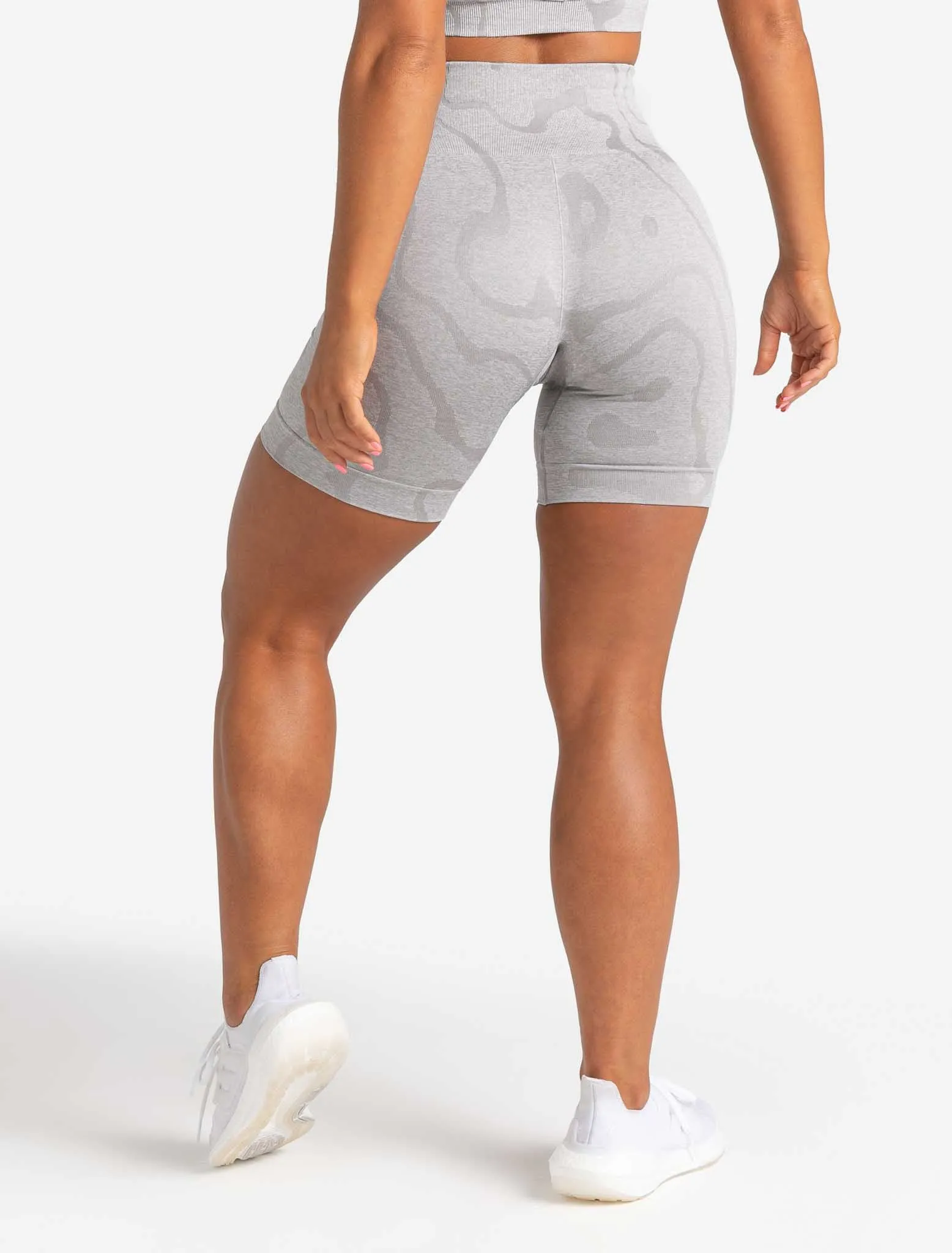 Sustainable Seamless Shorts - Cloud Grey