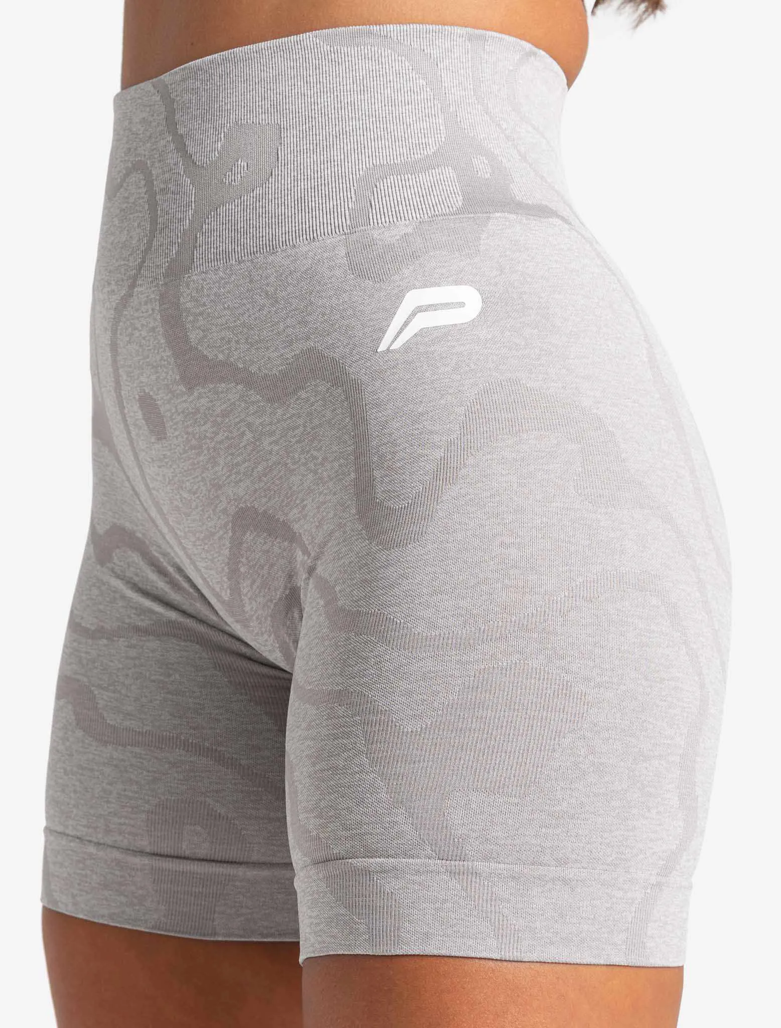 Sustainable Seamless Shorts - Cloud Grey