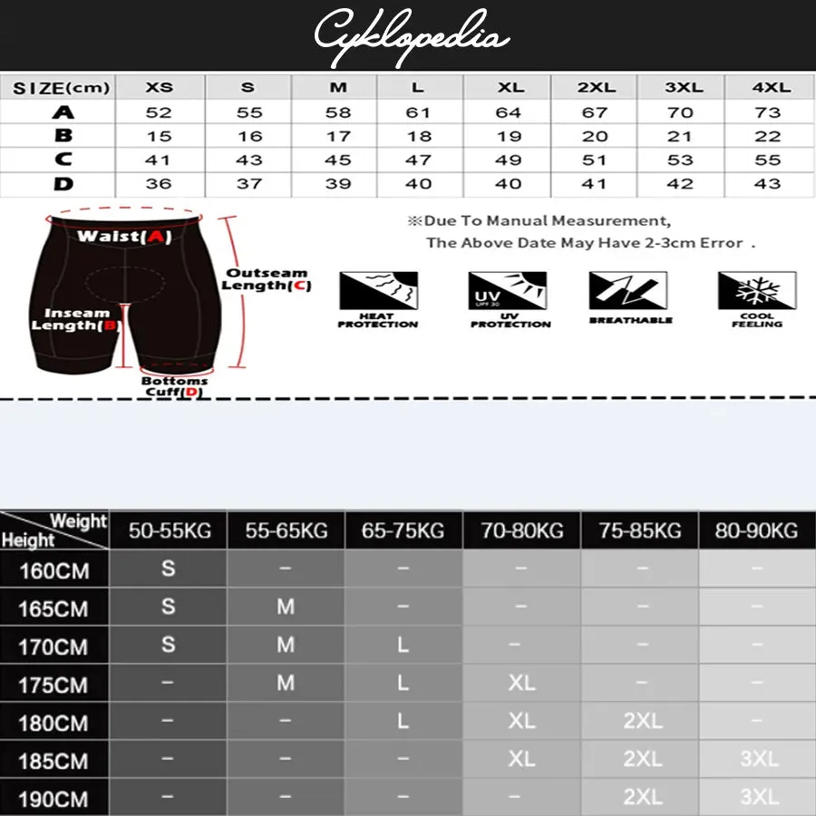 Three pocket Cycling Shorts Bike Tights Triathlon 5D Gel Padded Pro Lycra Bicycle Shorts Breathable Man Mountain Biking Shorts