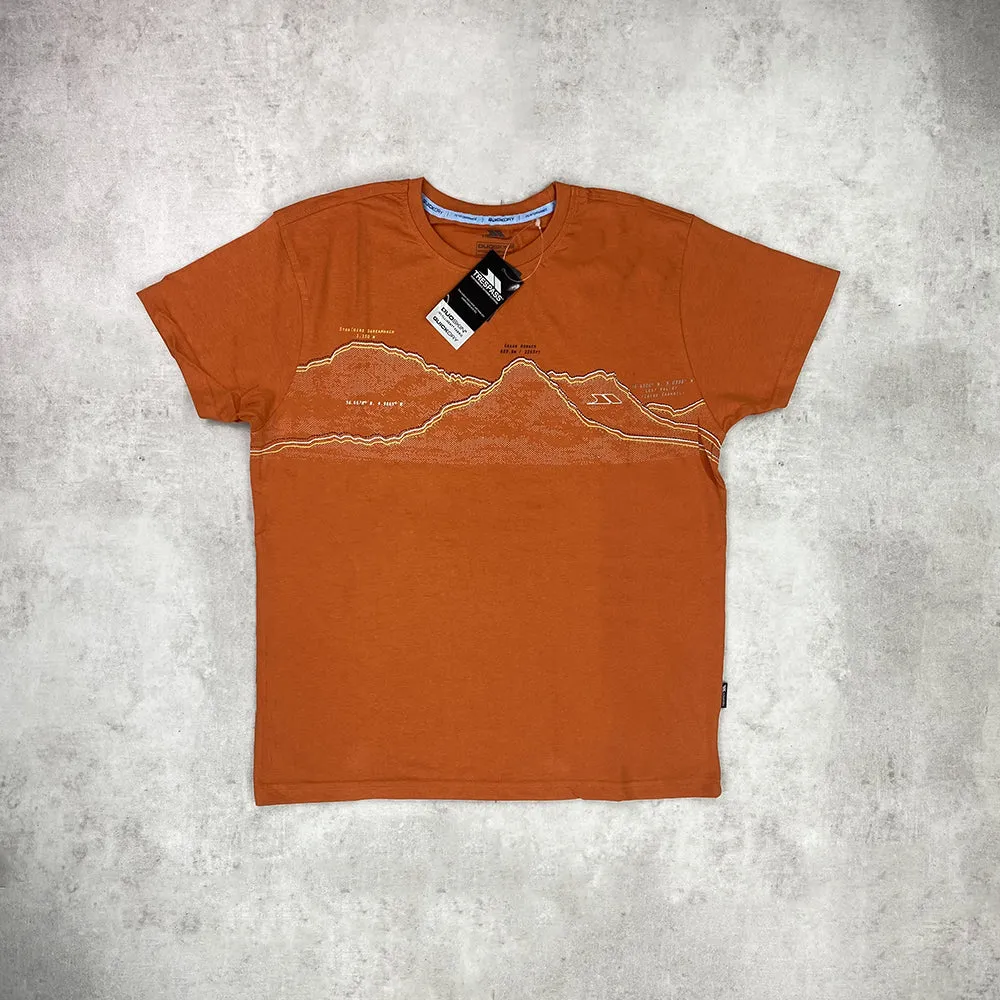 Trespass Graphic T-shirt Orange